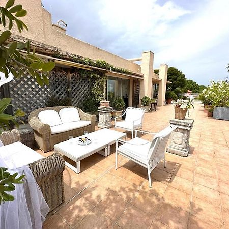 Panoramic Sea View Penthouse With Jacuzzi And 450 Sqm Terrace Appartement Antibes Buitenkant foto
