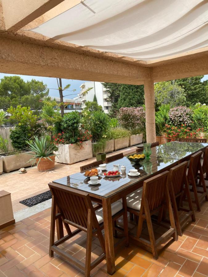 Panoramic Sea View Penthouse With Jacuzzi And 450 Sqm Terrace Appartement Antibes Buitenkant foto